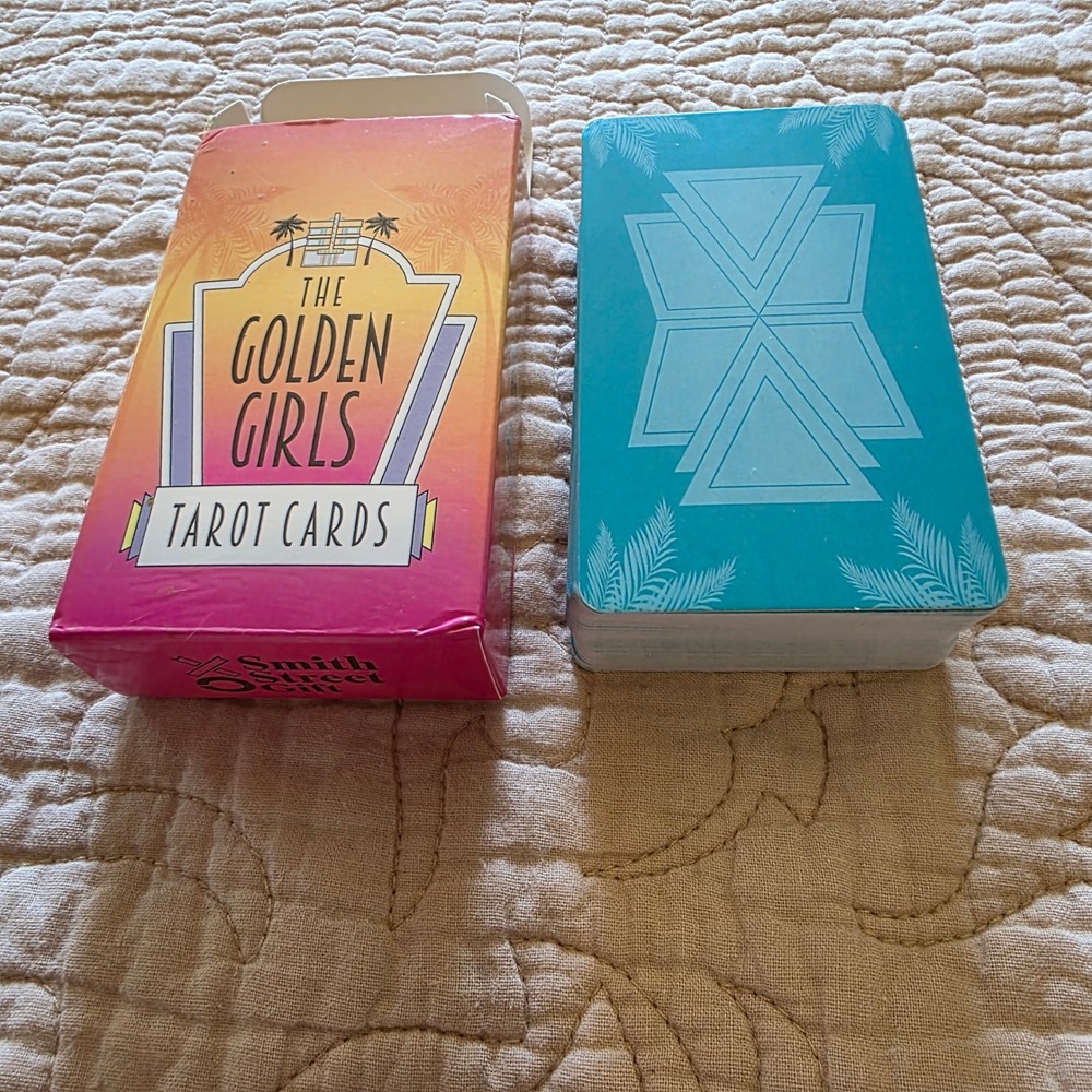 The Golden Girls Tarot Cards Deck Smith Street Gift TV Show Theme 78 Card Set